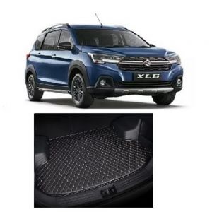 7D Car Trunk/Boot/Dicky PU Leatherette Mat for XL-6  - Black